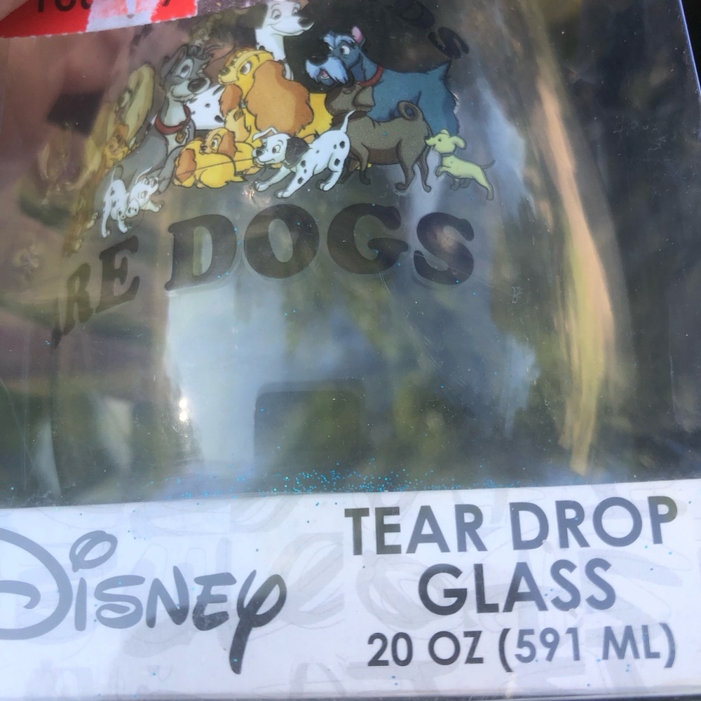 NEW IN BOX VINTAGE AUTHENTIC DISNEY DOGS GLASS - Picture 6 of 8